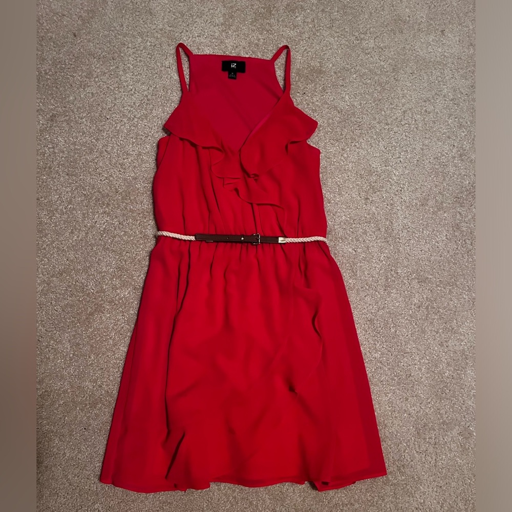 IZ Coral Dress with ruffles